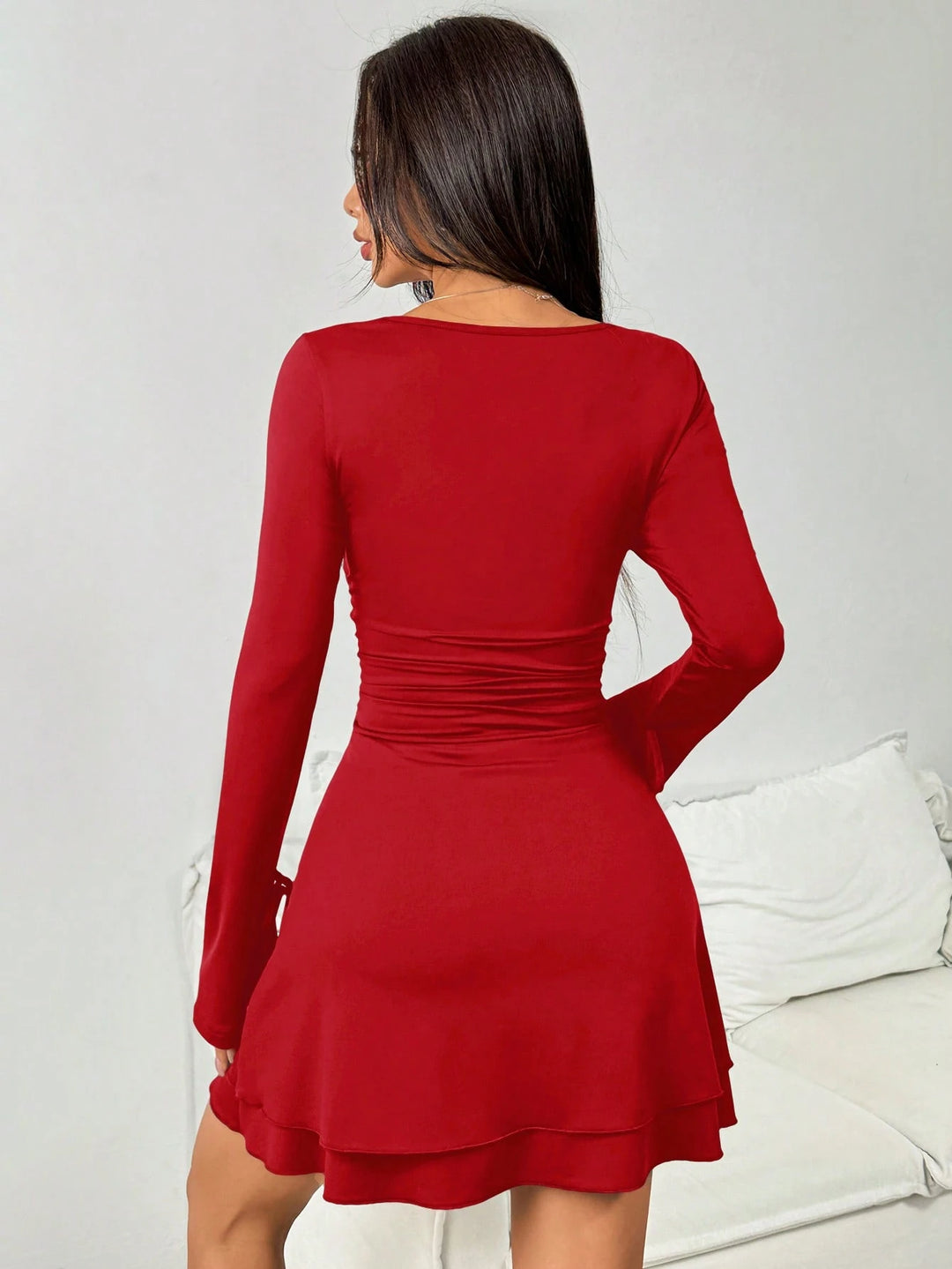 Rochie mini SHEIN, roșu