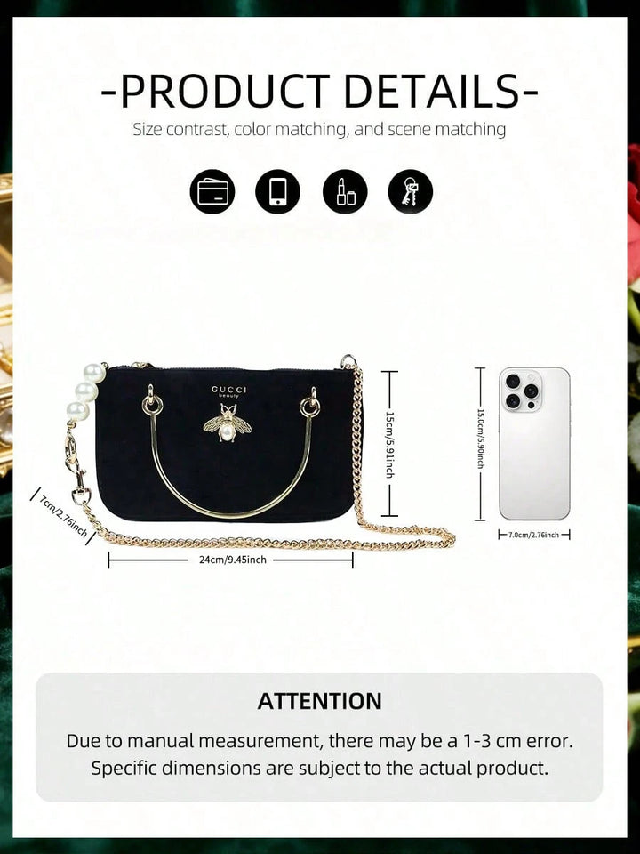 Geantă GUCCI, negru