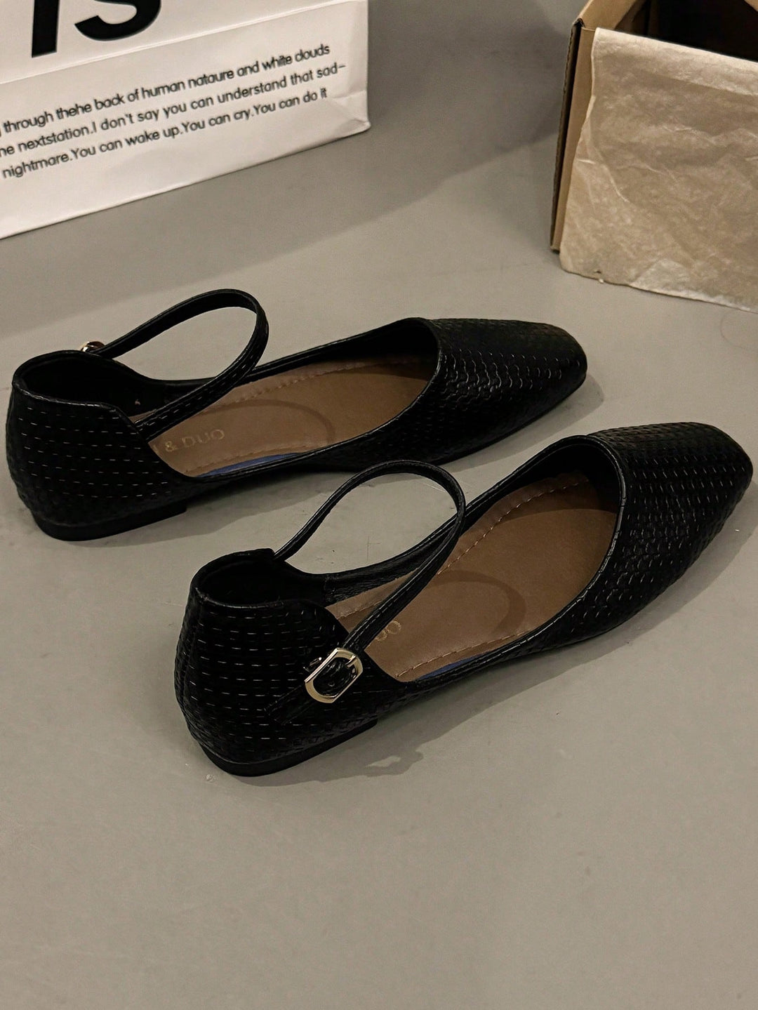 Balerini SHEIN, negru