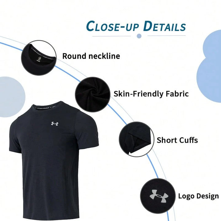 Tricou UNDER ARMOUR, bleumarin
