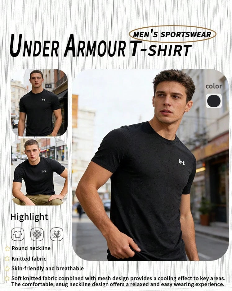 Tricou UNDER ARMOUR, bleumarin
