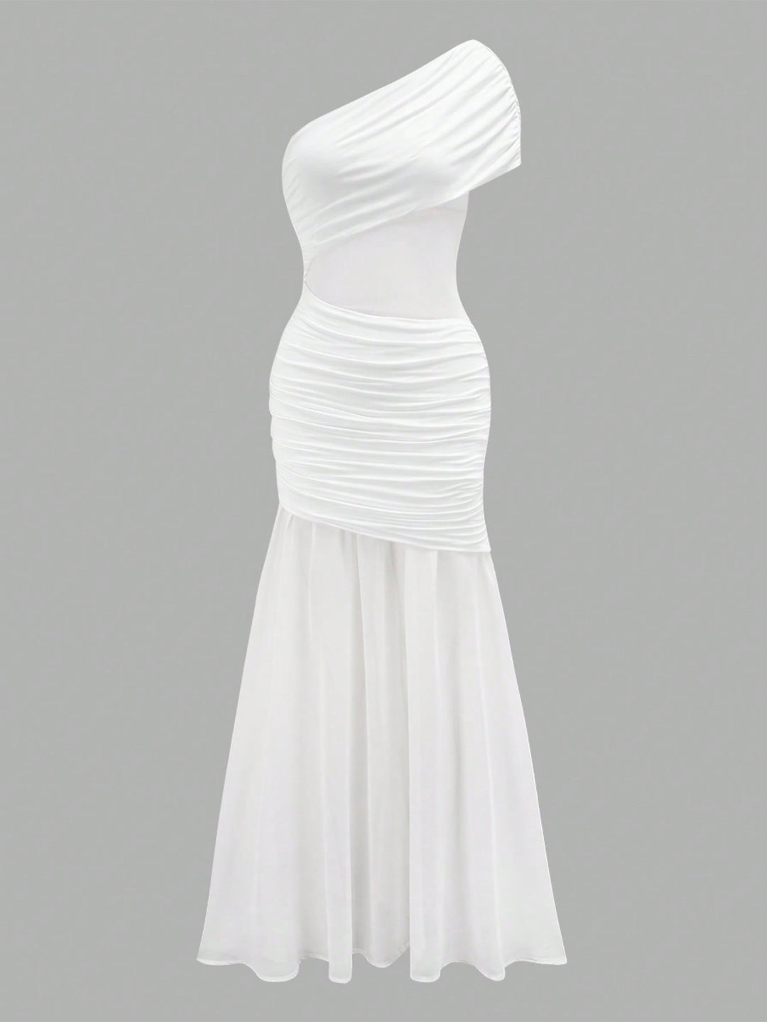 Rochie maxi SHEIN, alb