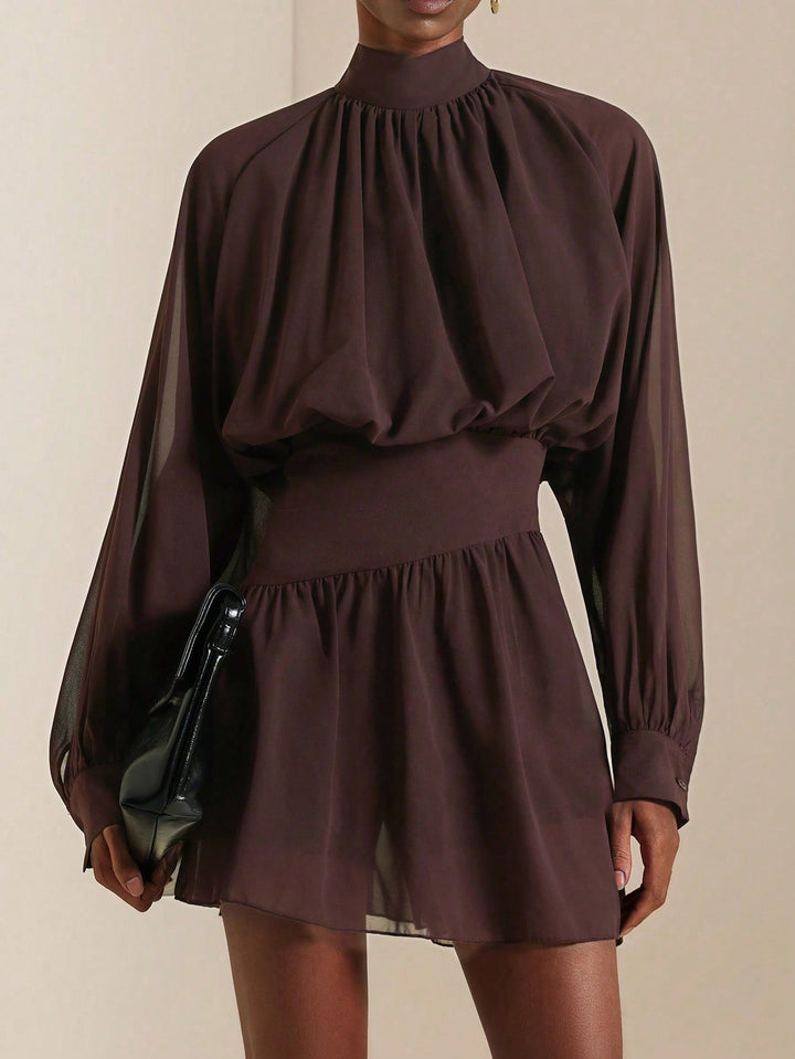 Rochie maxi SHEIN, vișiniu