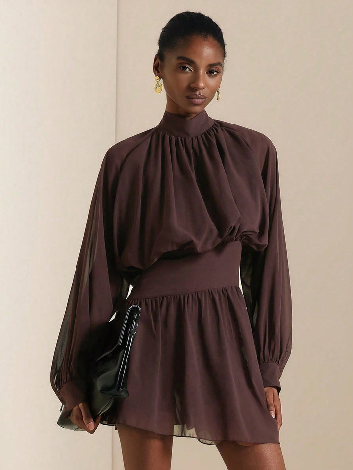 Rochie maxi SHEIN, vișiniu