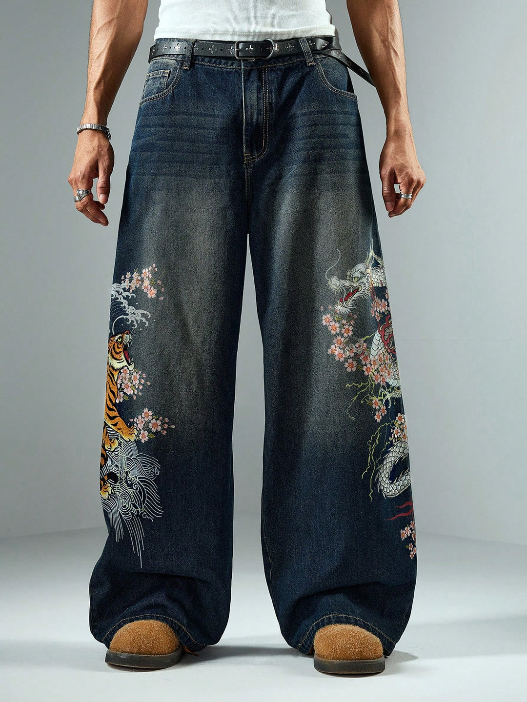 Jeans SHEIN, albastru