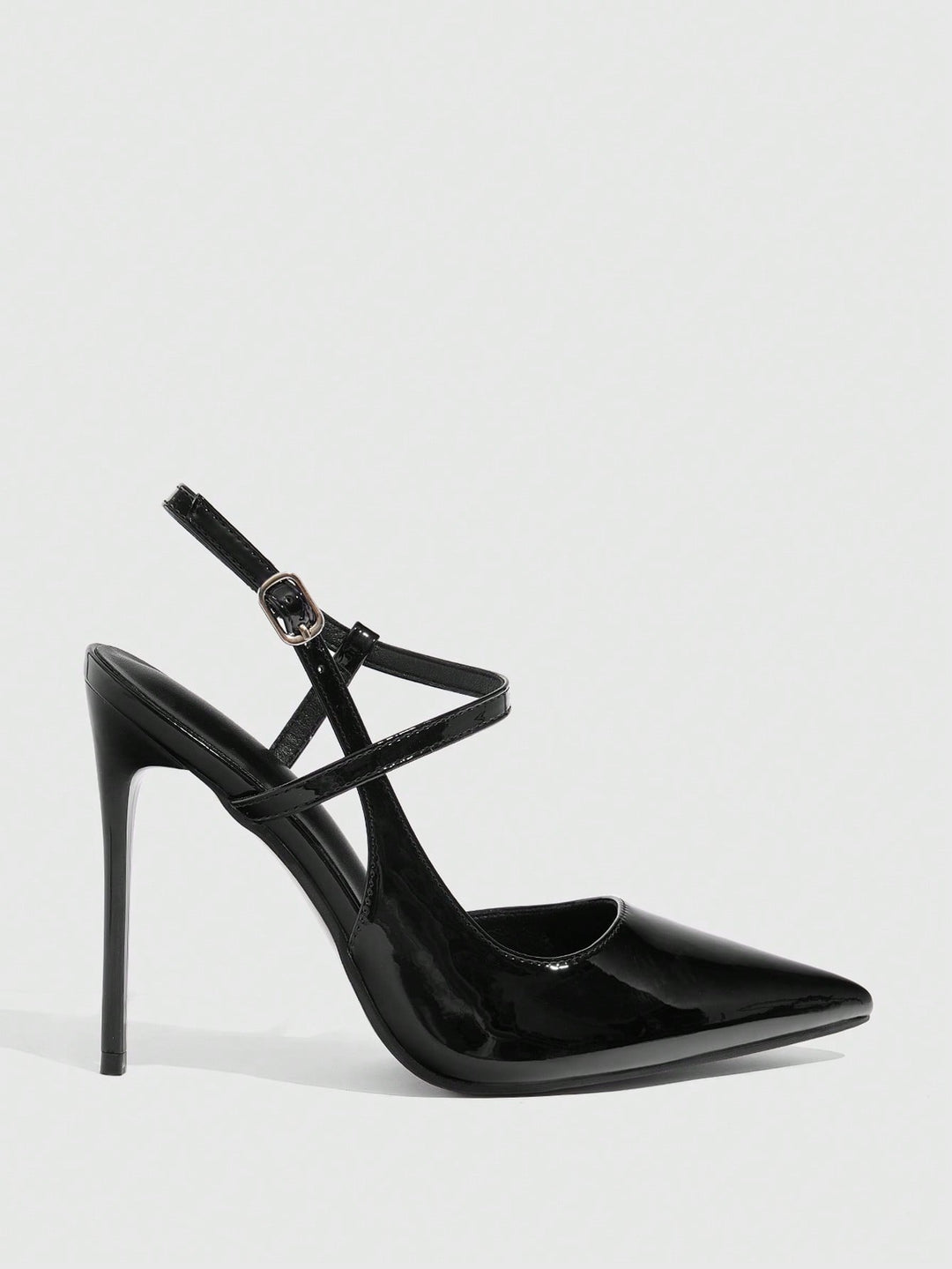 Pantofi cu toc SHEIN, negru