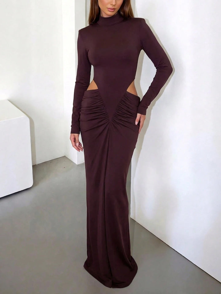 Rochie maxi SHEIN, vișiniu