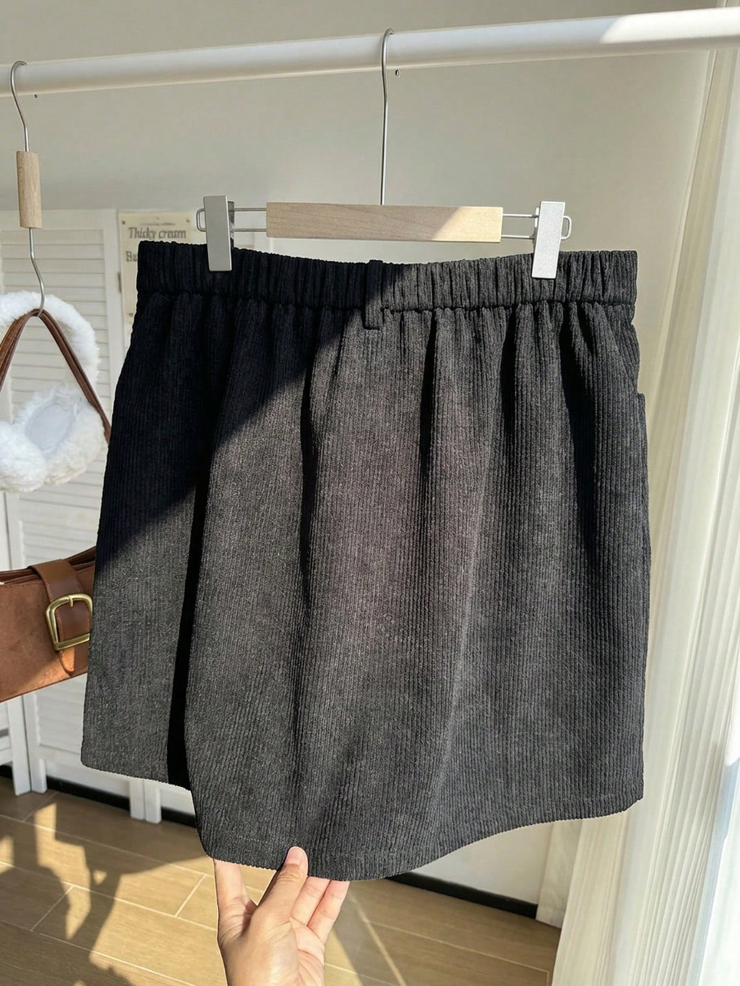 Fustă mini SHEIN, negru