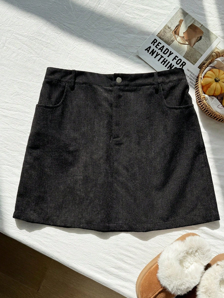 Fustă mini SHEIN, negru