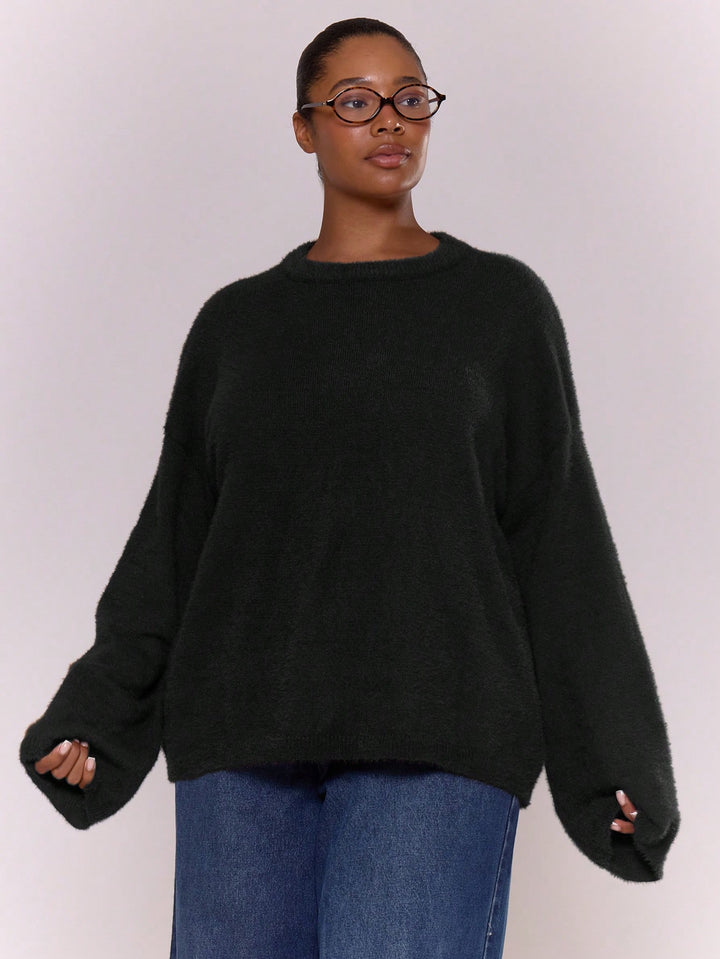 Pulover SHEIN, negru