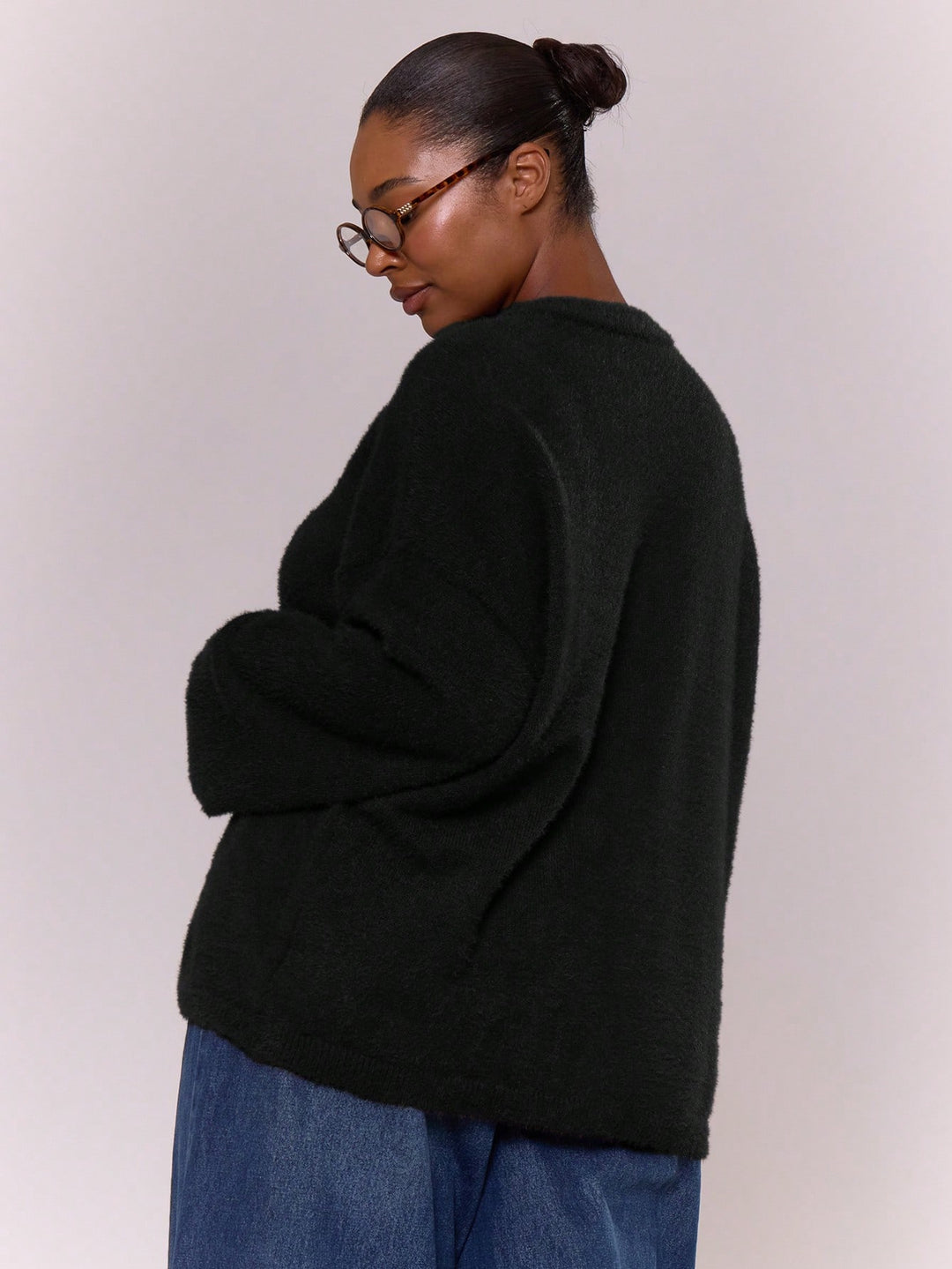 Pulover SHEIN, negru