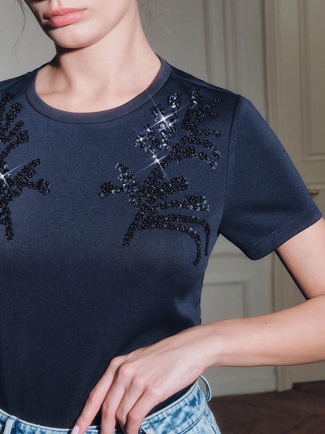 Tricou SHEIN, albastru