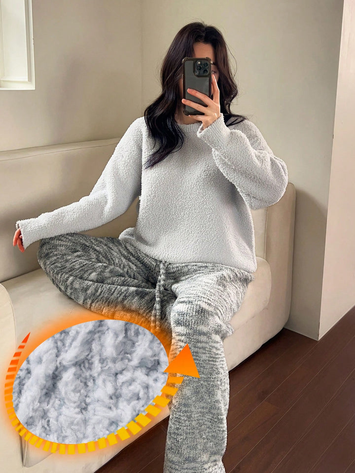 Set pijamale SHEIN, gri