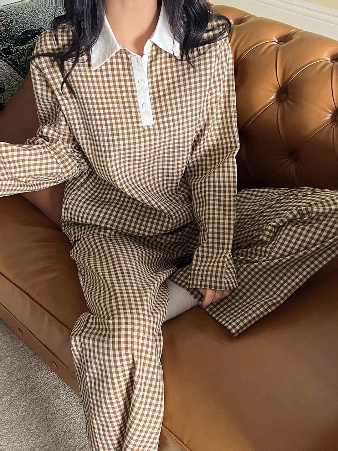 Set pijamale SHEIN, roz
