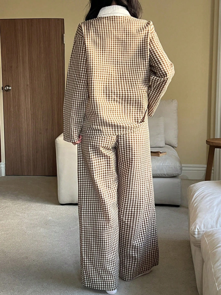 Set pijamale SHEIN, roz