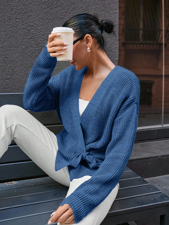 Cardigan SHEIN, albastru