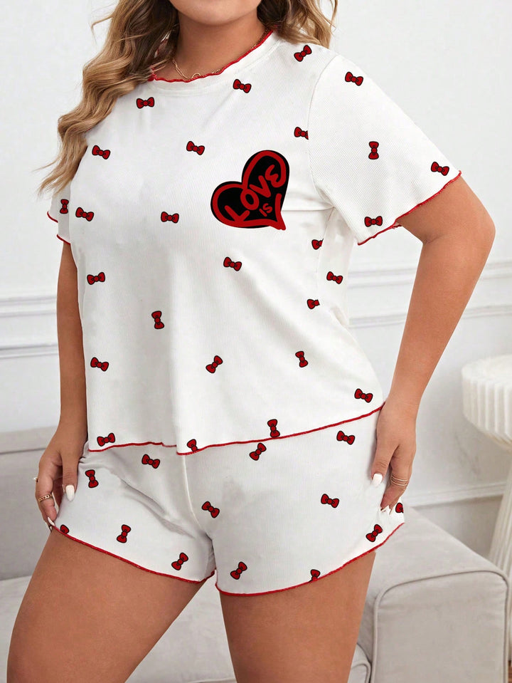 Compleu pijamale SHEIN, alb