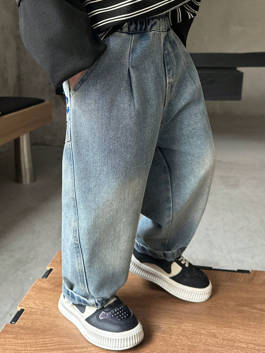 Jeans SHEIN, albastru