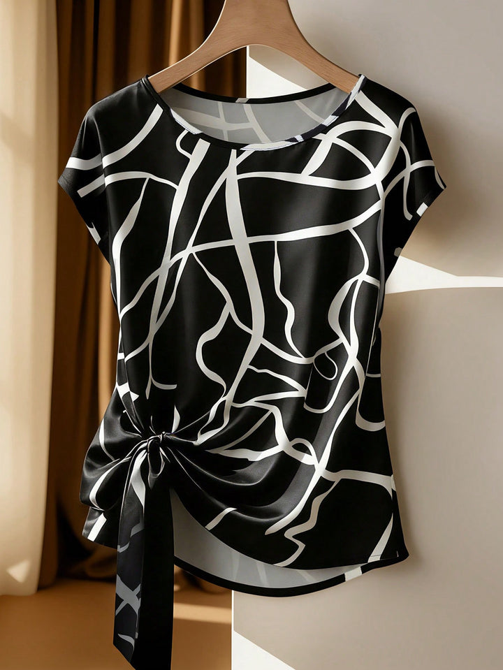 Top SHEIN, negru