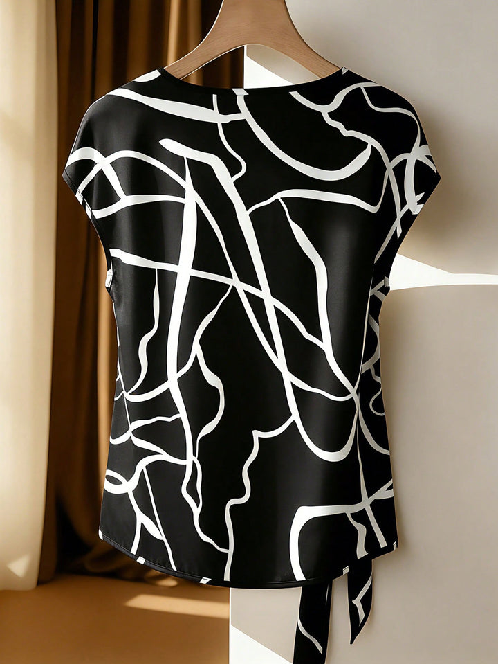 Top SHEIN, negru