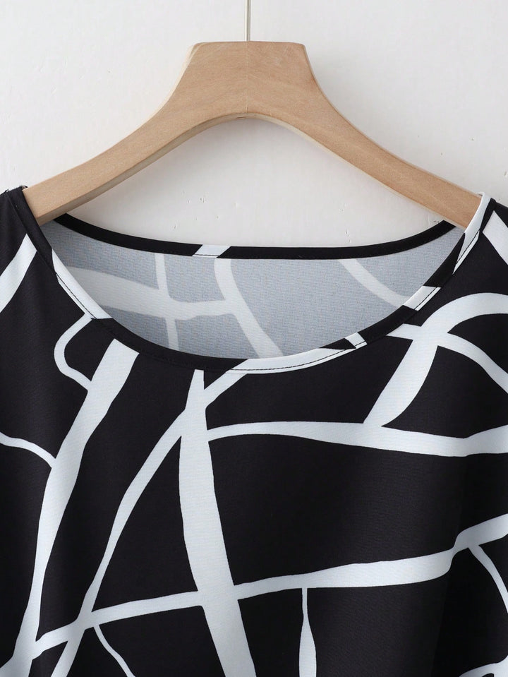 Top SHEIN, negru