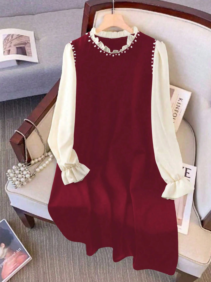 Rochie midi SHEIN, roșu