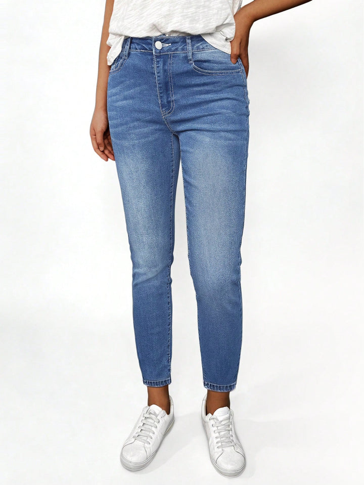 Jeans SHEIN, albastru