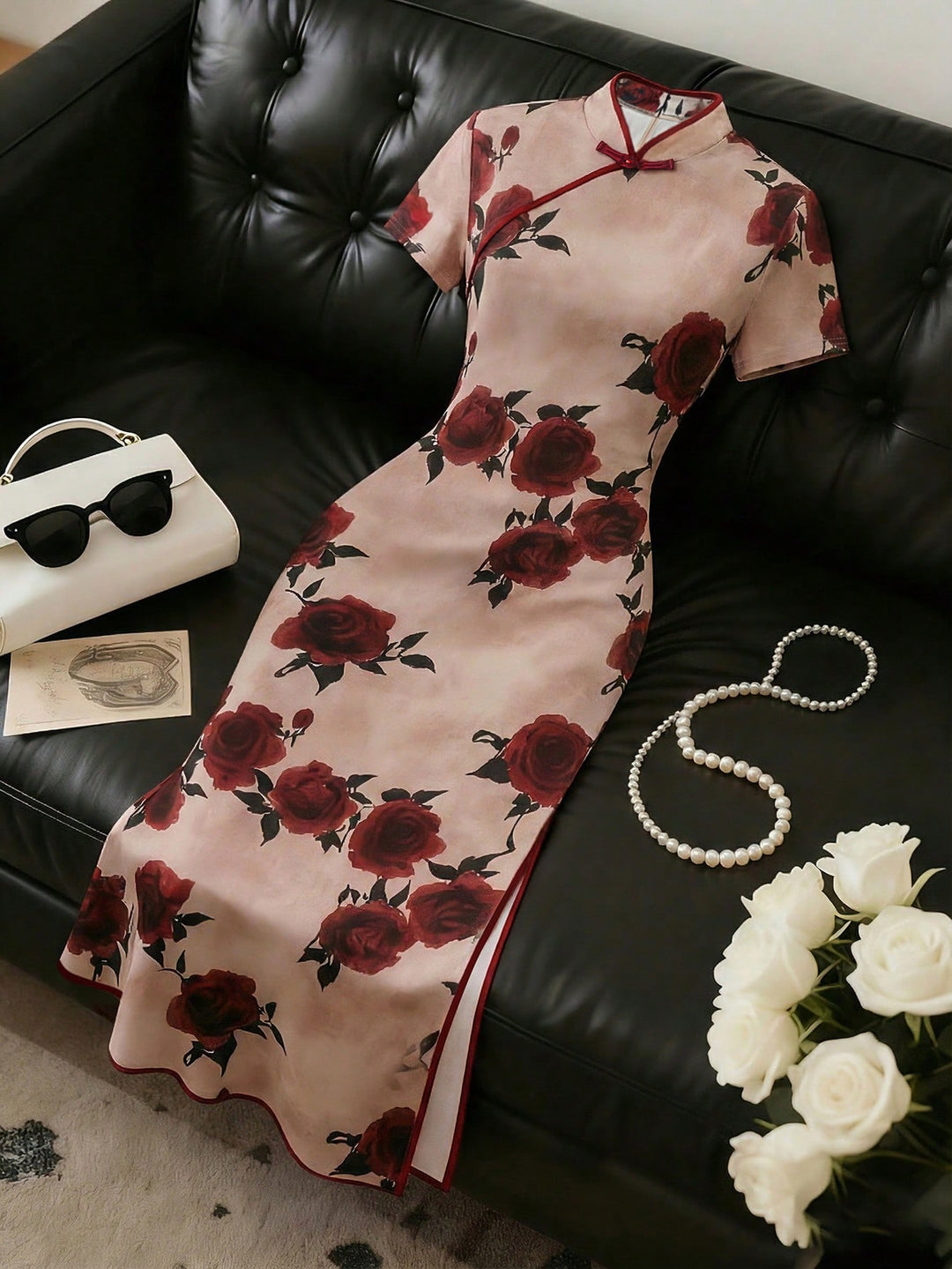 Rochie maxi SHEIN, mix culori