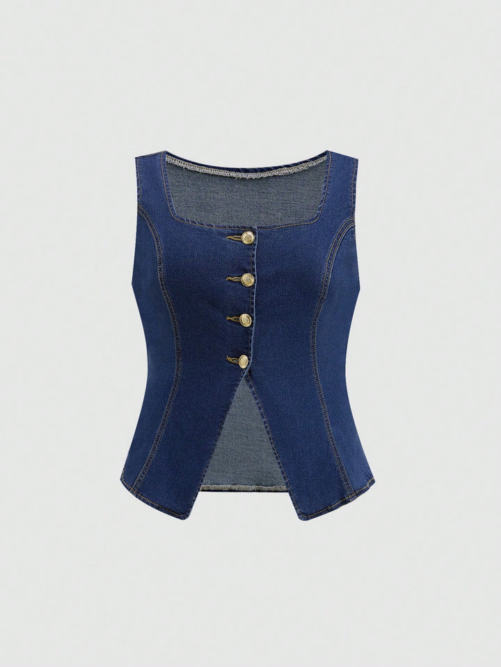 Top SHEIN, albastru