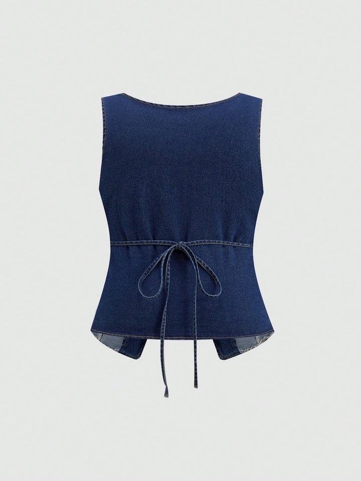 Top SHEIN, albastru