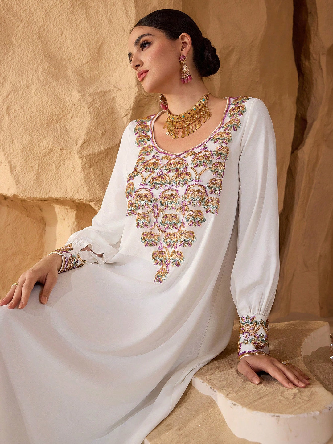 Rochie SHEIN, alb