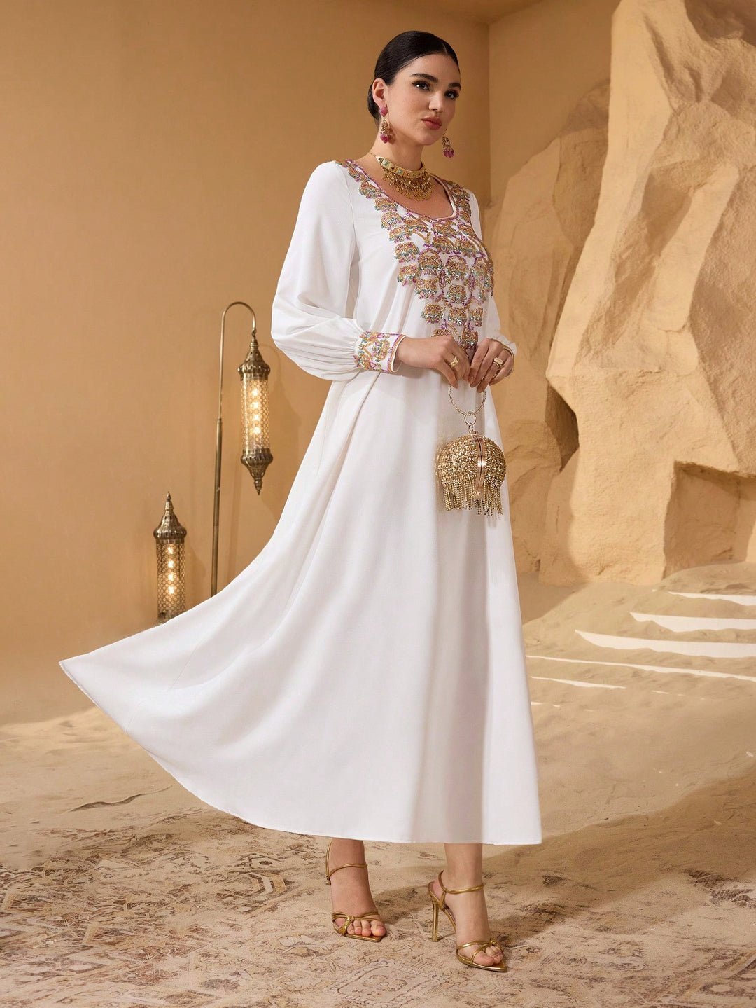 Rochie SHEIN, alb