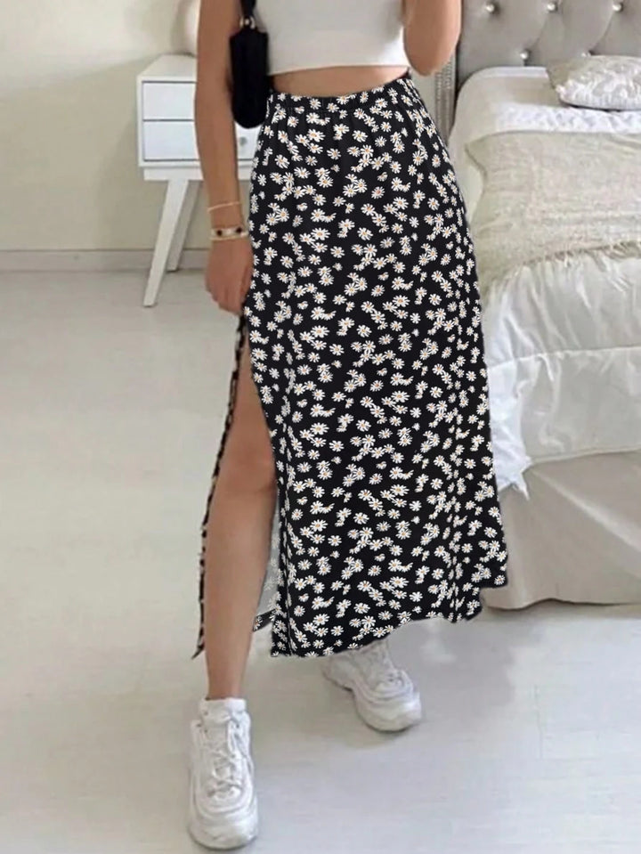 Fustă maxi SHEIN, mix culori