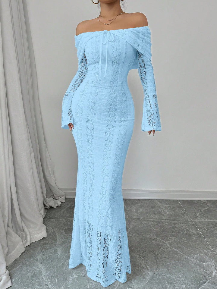 Rochie maxi SHEIN, albastru