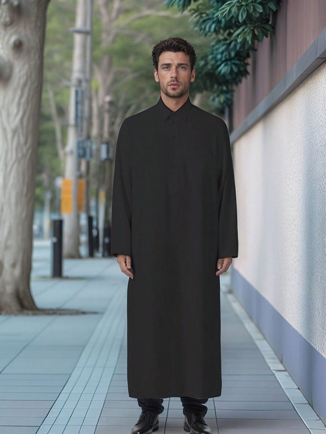 Rochie lungă SHEIN, negru