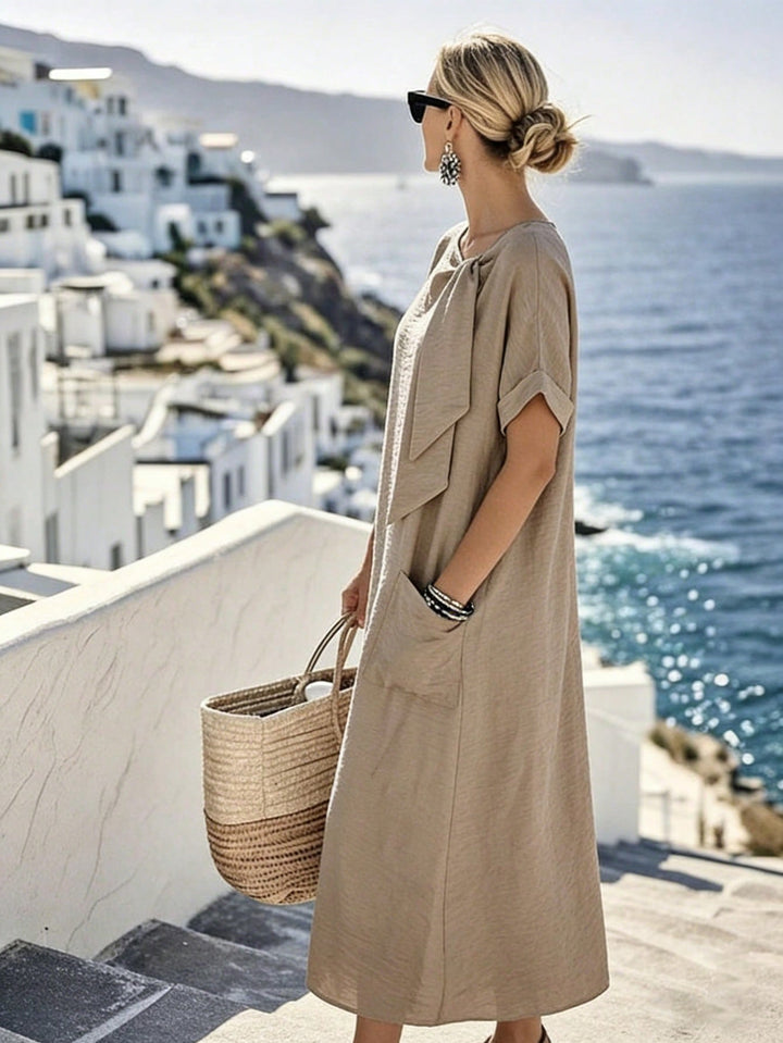 Rochie maxi SHEIN, maro