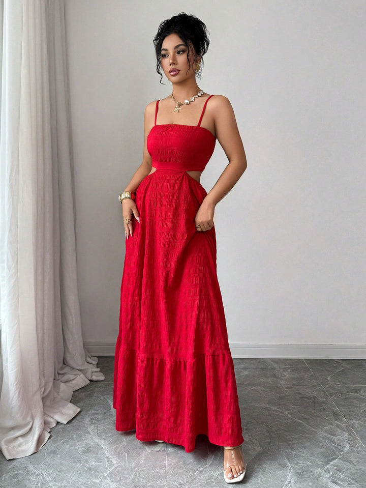 Rochie maxi SHEIN, roșu