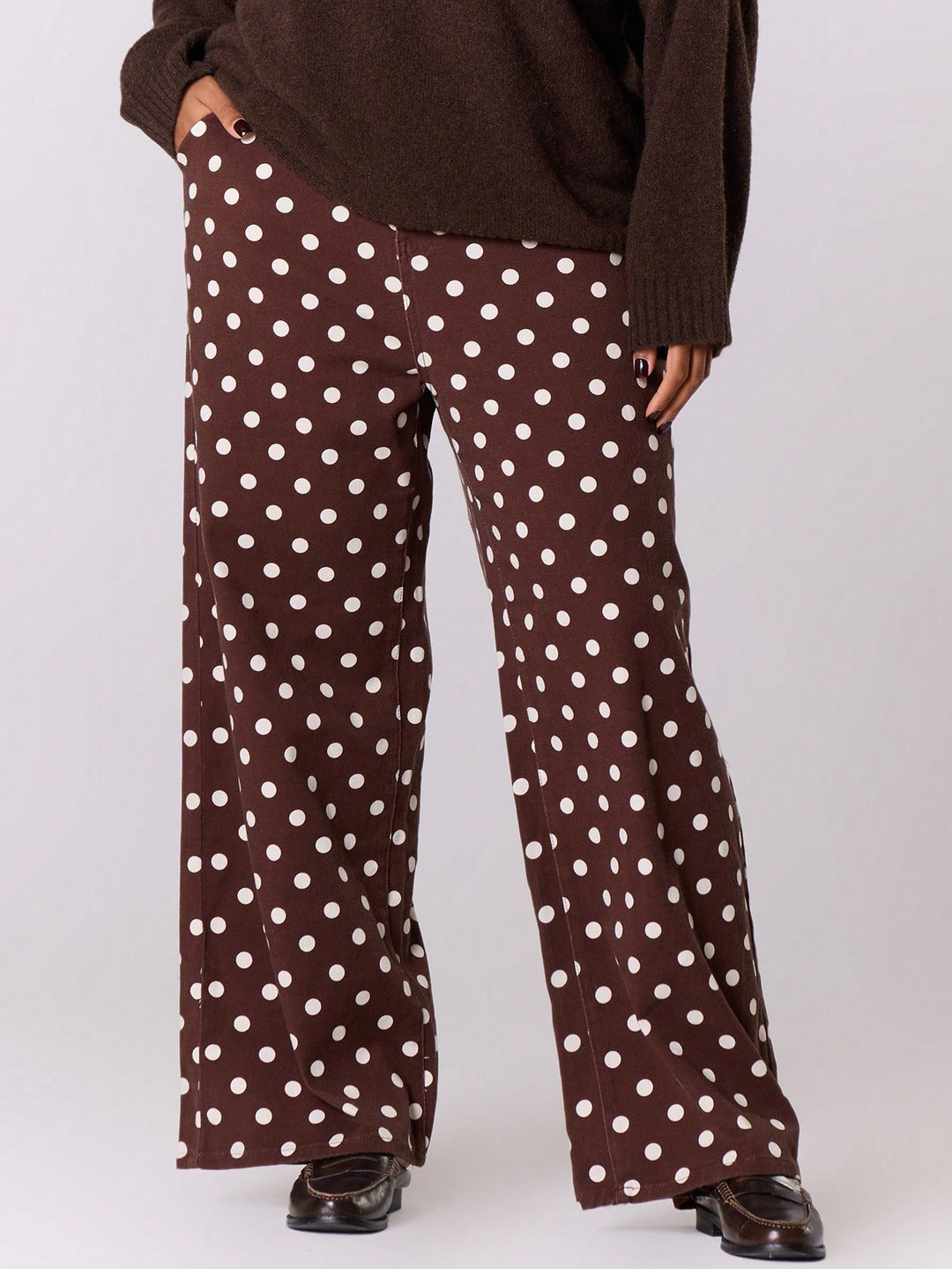 Jeans SHEIN, maro