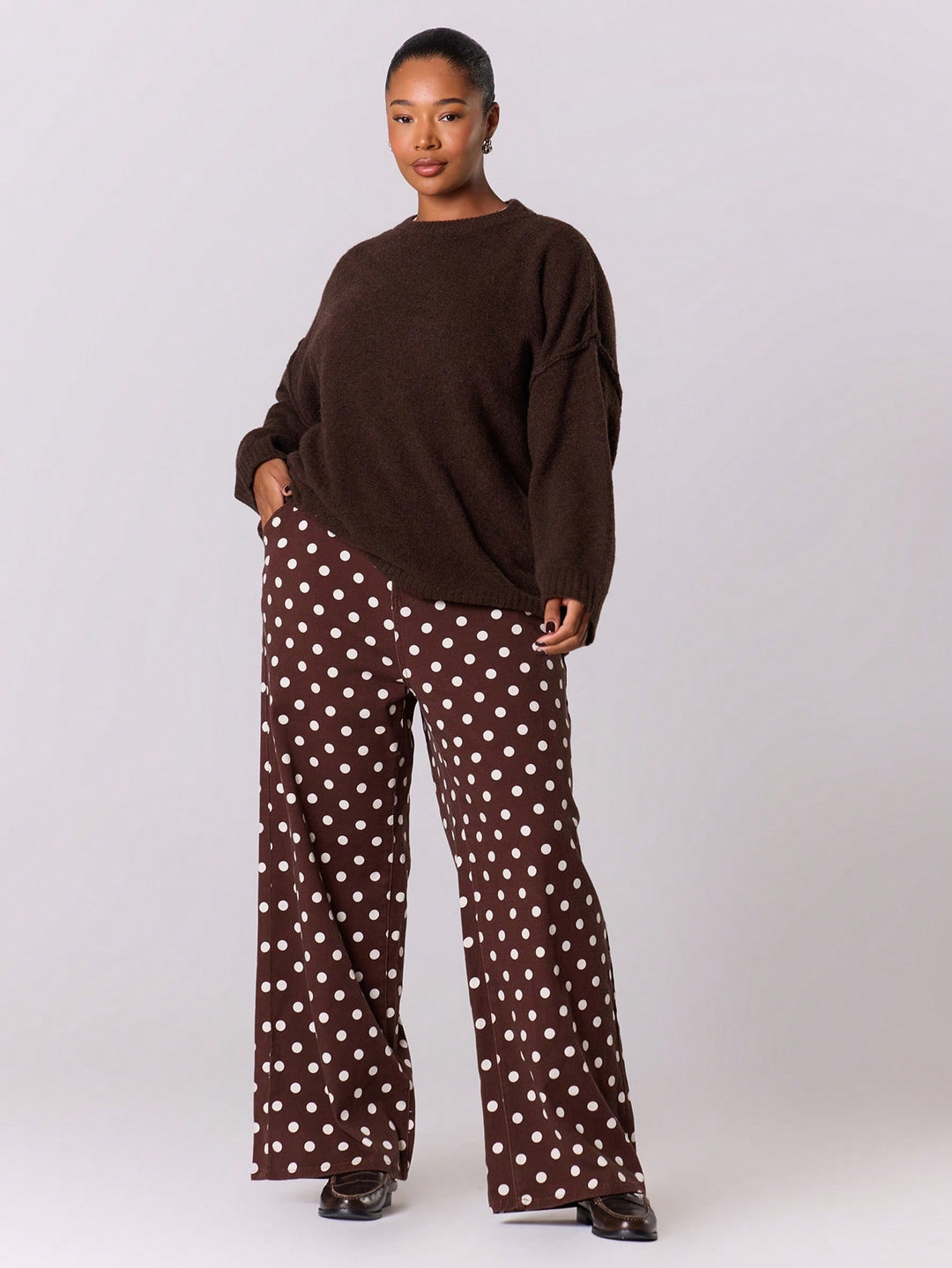 Jeans SHEIN, maro