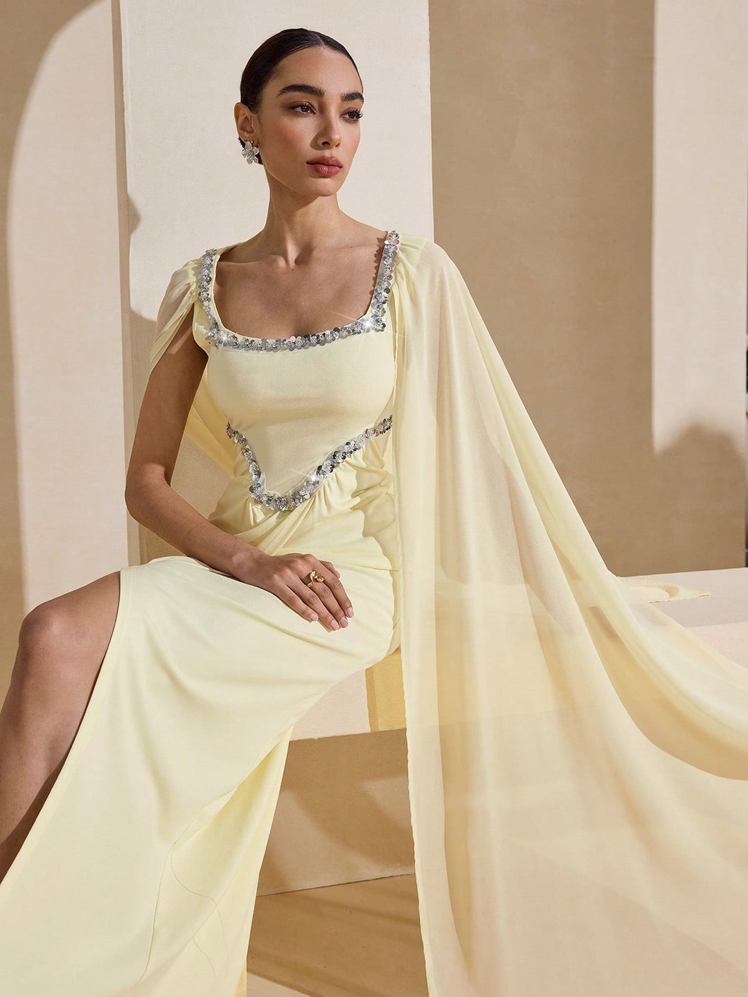 Rochie SHEIN, galben