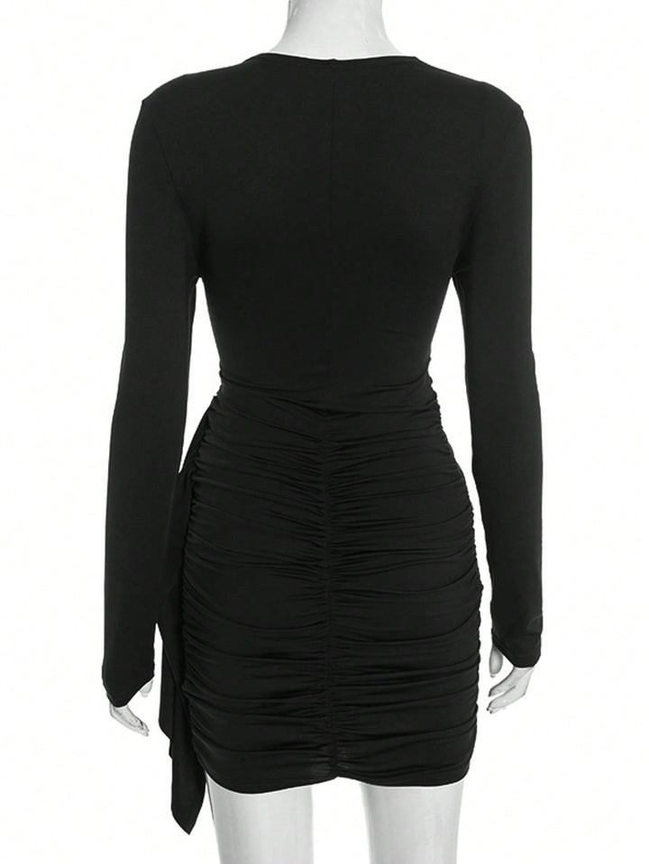 Rochie mini SHEIN, negru