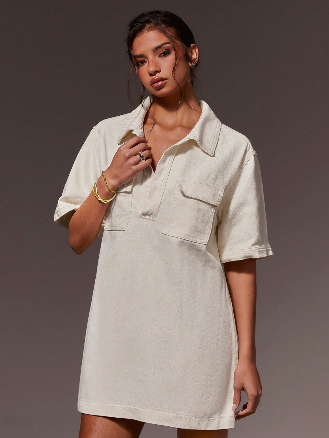 Rochie SHEIN, alb