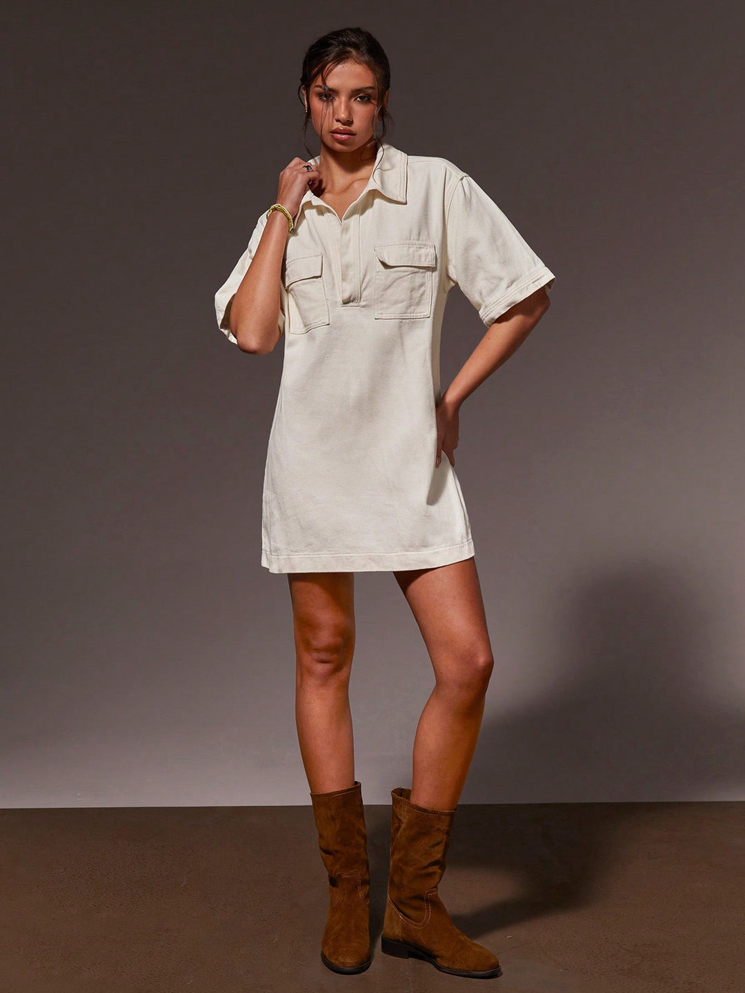 Rochie SHEIN, alb