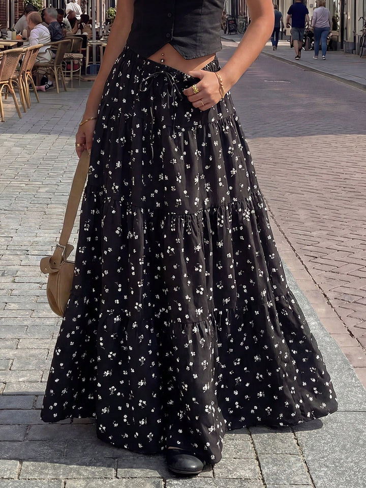 SHEIN maxi ruha, fekete