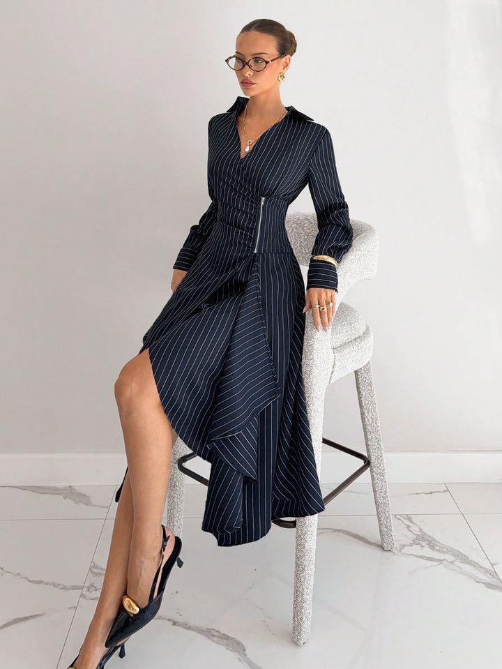 Rochie midi SHEIN, albastru
