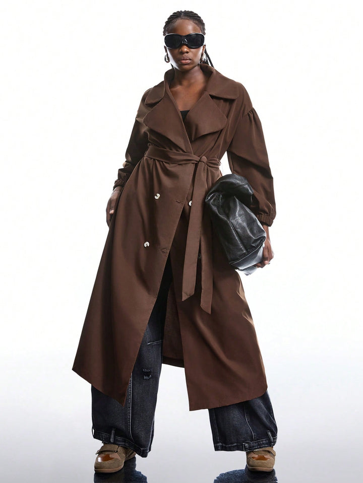 Trench SHEIN, maro