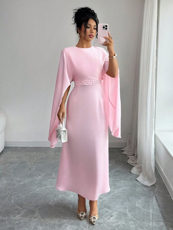 Rochie maxi SHEIN, roz