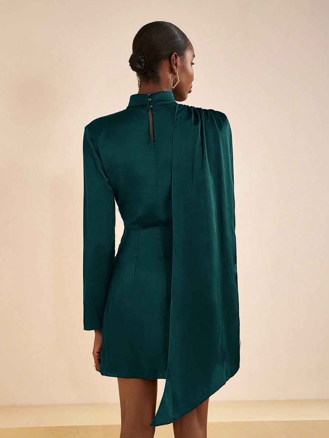 Rochie mini SHEIN, verde