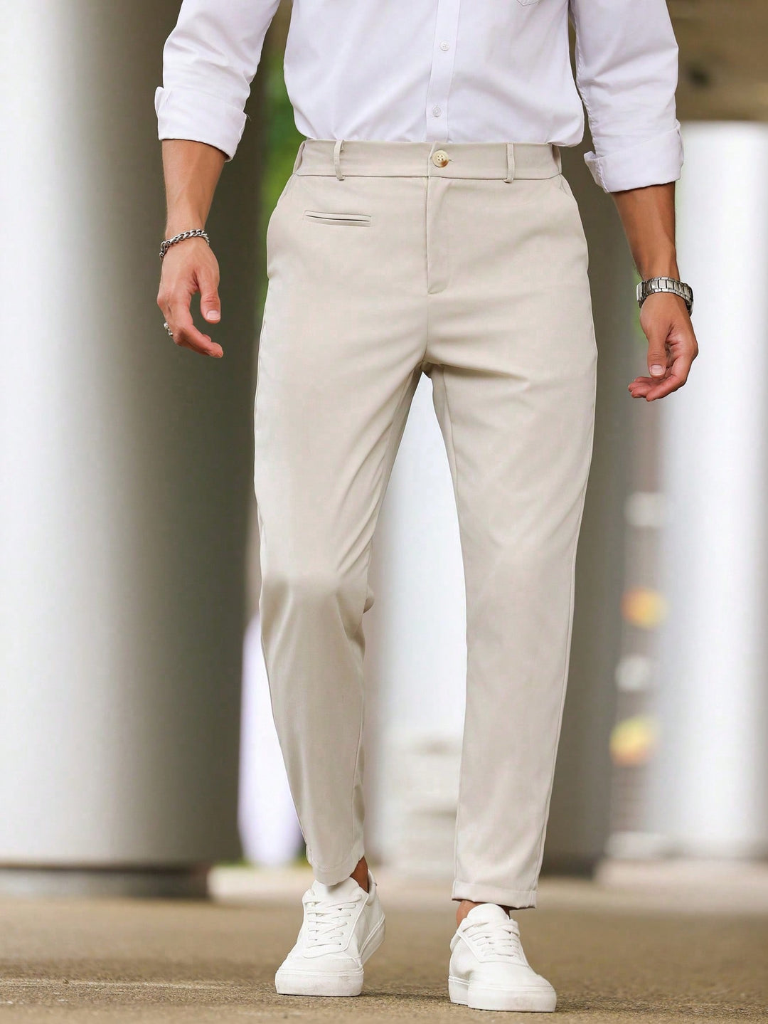 Pantaloni SHEIN, bej