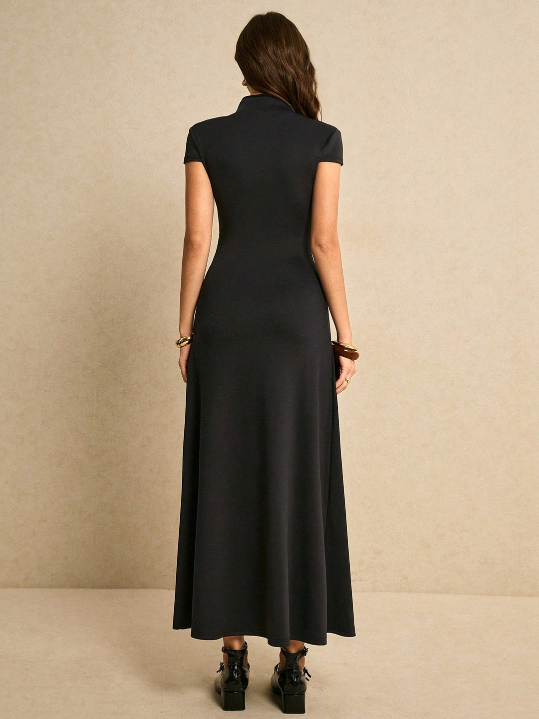 Rochie maxi SHEIN, negru